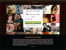 Tablet Screenshot of lovespank.com